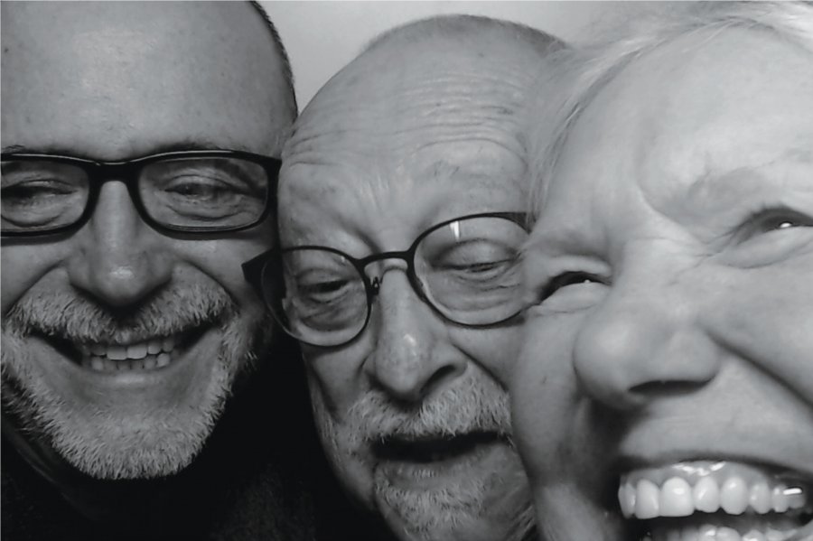 Self portrait of the artists